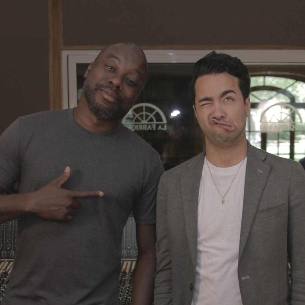 Dee Kei with Leslie Brathwaite